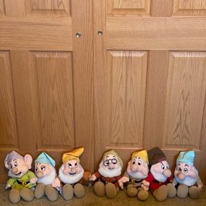 12” Complete 7 Dwarfs Plush Set